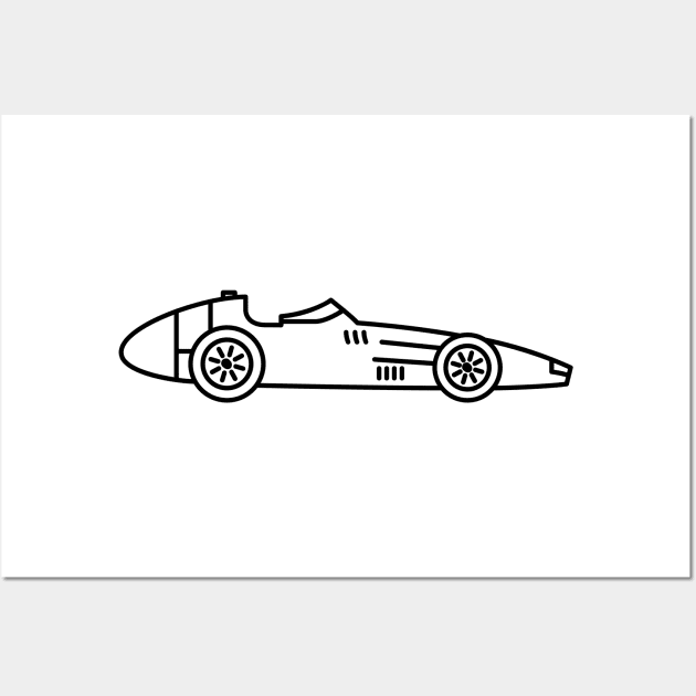 World Champ Car 1957 Maserati 250 F Fangio Wall Art by Radradrad